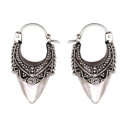 Bali Origin Hoop Earrings