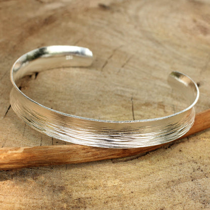 Luminosity Sterling Silver Cuff