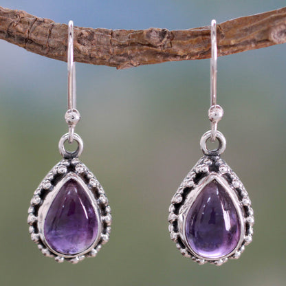 Kiss Me Fair Trade Amethyst Earings