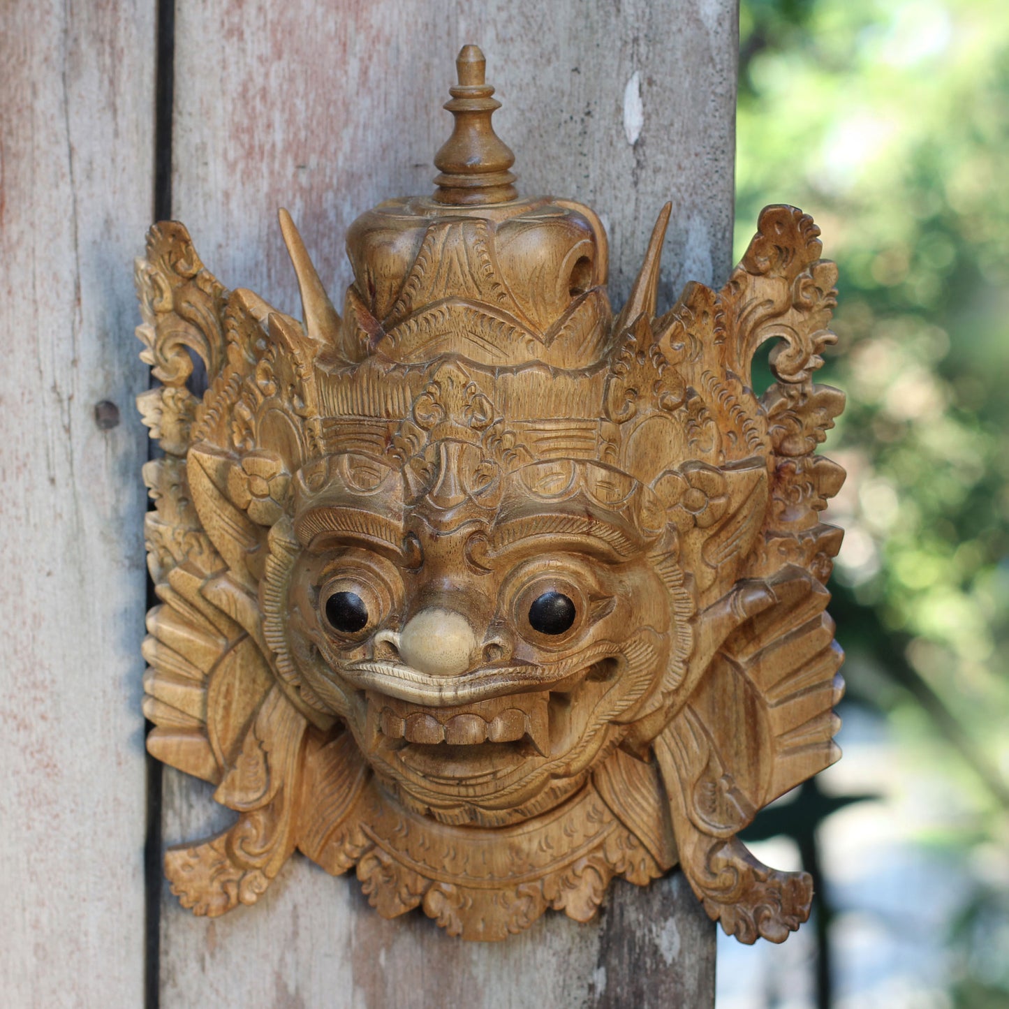 Bhoma the Protector Balinese Folk Art Hero Mask