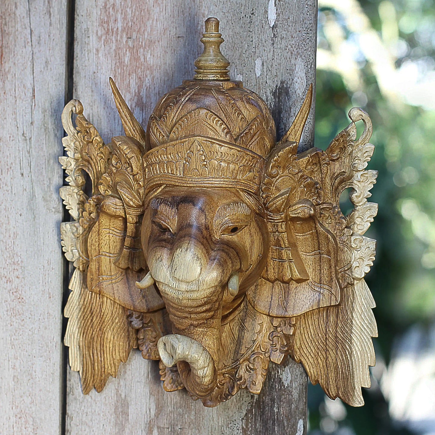 Ganesha, Bestower of Happiness Balinese Ganesha Mask