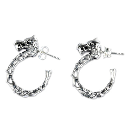 Anantaboga Dragon Sterling Silver Earrings