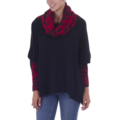 Ruby Valley Alpaca Poncho