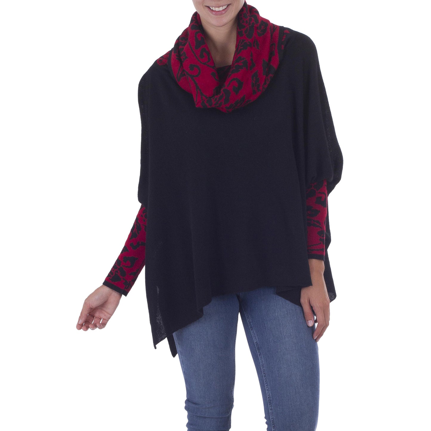 Ruby Valley Alpaca Poncho