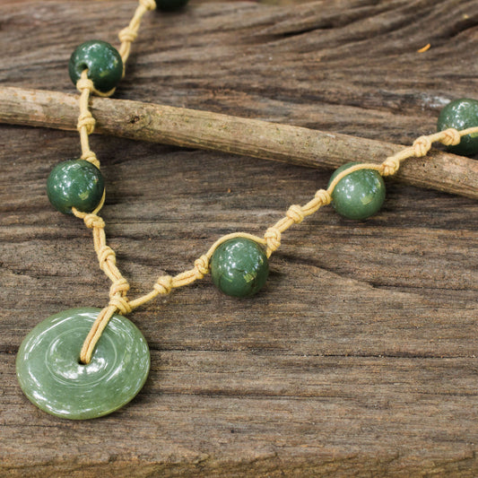 Natural Spirit Jade Necklace