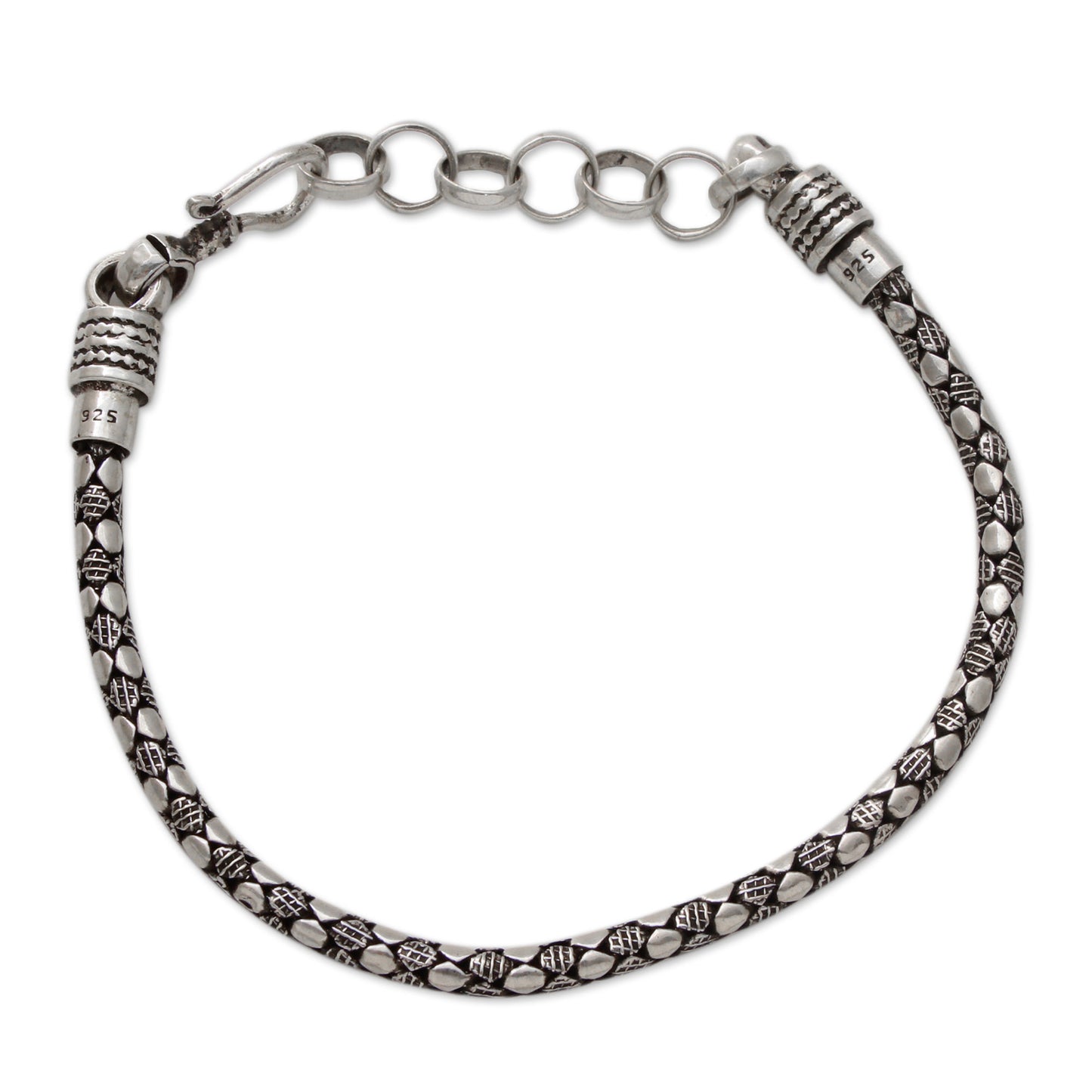 Serpent Shadow Men's Chain Bracelet