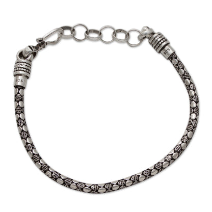 Serpent Shadow Men's Chain Bracelet