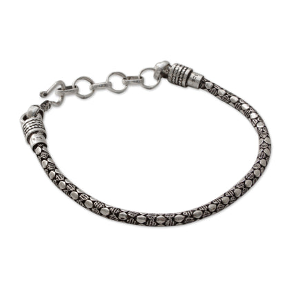 Serpent Shadow Men's Chain Bracelet