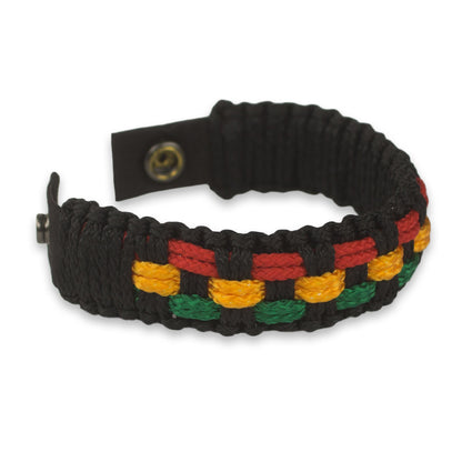 Black Forest Paths Men's Woven Bracelet