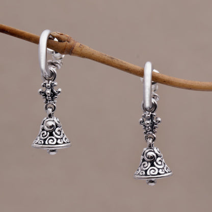 Swara Genta Handcrafted Silver Earrings