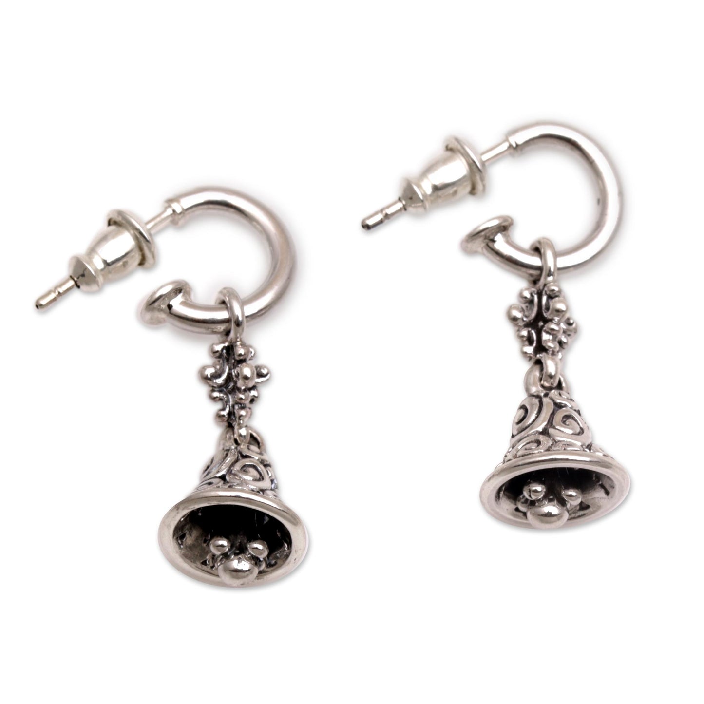 Swara Genta Handcrafted Silver Earrings