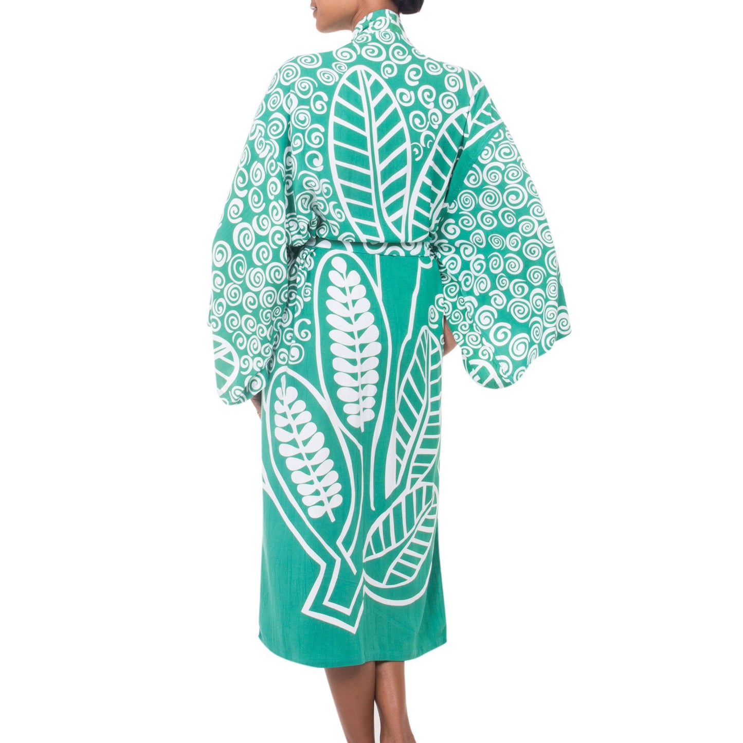 Bali Breeze Green Rayon Robe