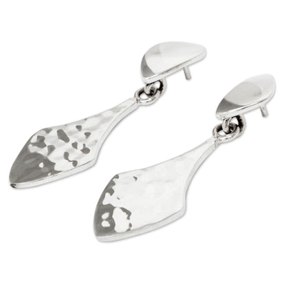 Cosmopolite Artisan Crafted Sterling Silver Earrings from Taxco Jewelry