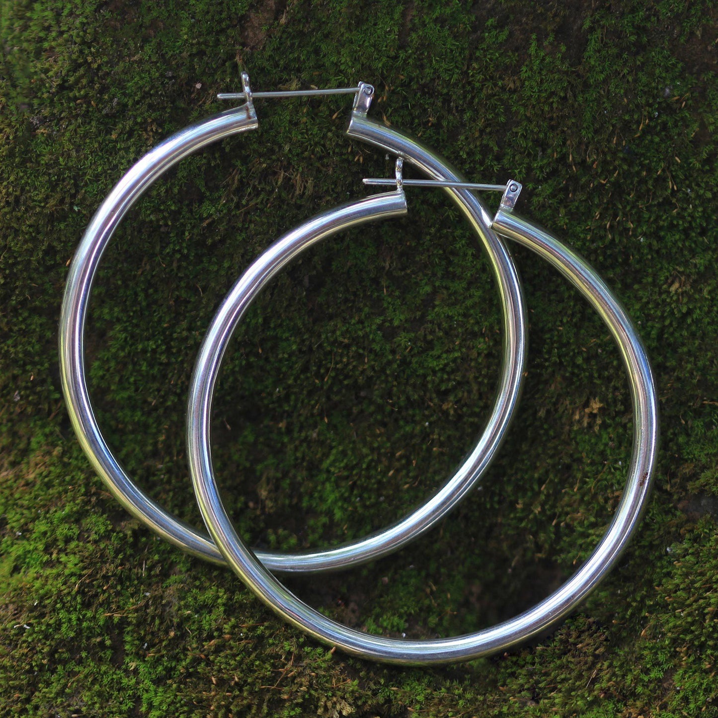 Sterling Silver Hoop Earrings