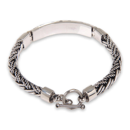 Telaga Waja River Silver Bracelet