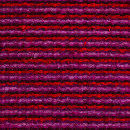 Oaxaca Guelaguetza Pink and Purple Handwoven 2.5 x 5 Authentic Zapotec Rug