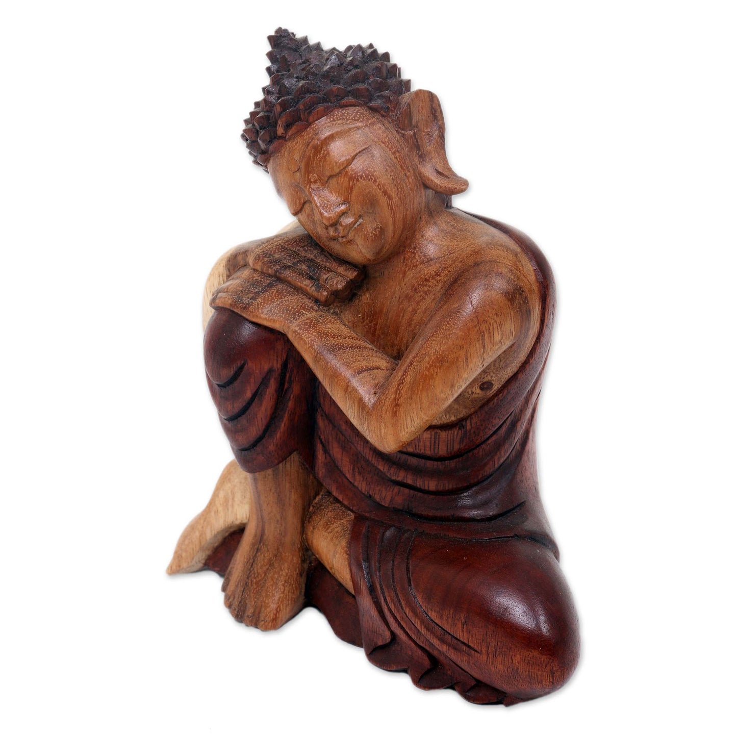 Buddha Asleep Balinese Peaceful Buddha Sculpture Carved by Hand