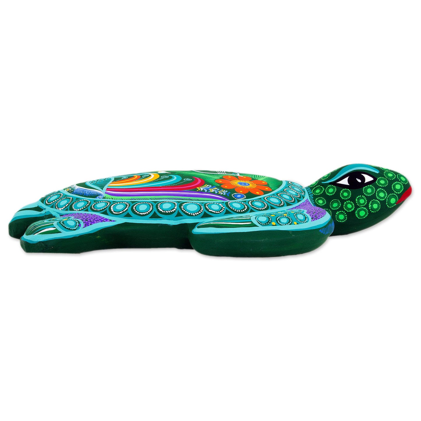 Tropical Sea Turtle Tropical Ceramic Sea Turtle Wall Art from Mexico