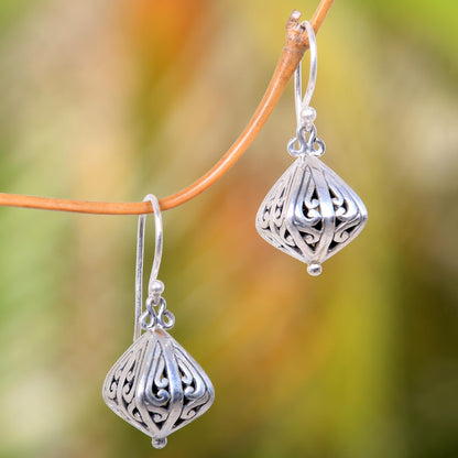 Silver Fruit Women's 925 Sterling Silver Earrings from Indonesia