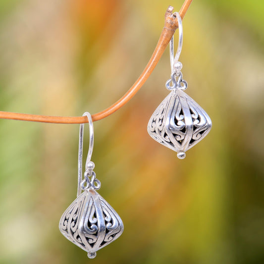 Silver Fruit Women's 925 Sterling Silver Earrings from Indonesia