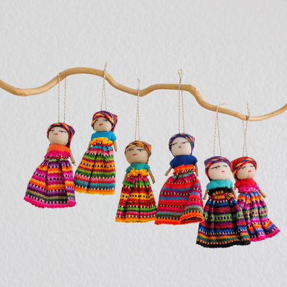 Worry Dolls Share The Love Ornaments