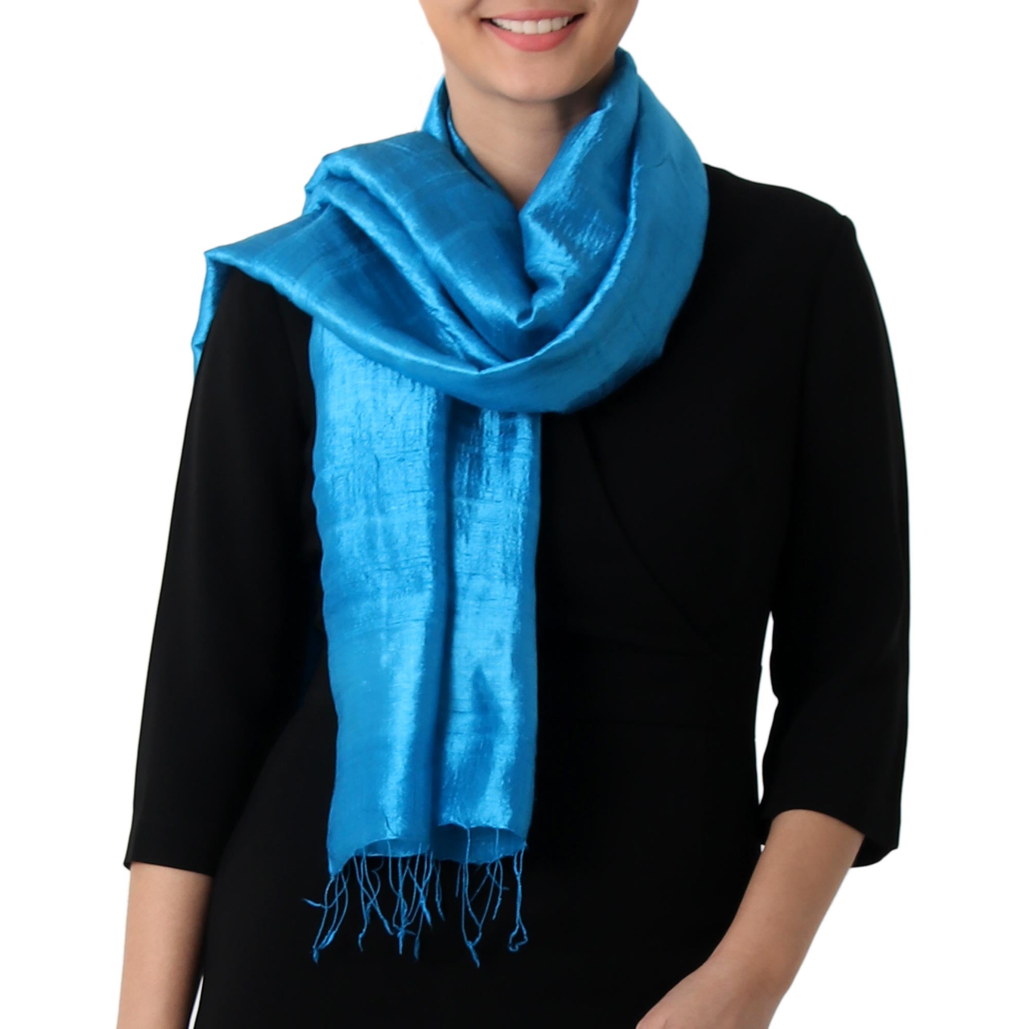 margarines hooded scarf blue フードスカーフ Margarines