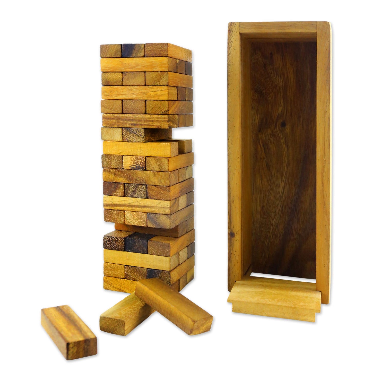 Delight Wood Stacking Tower Game