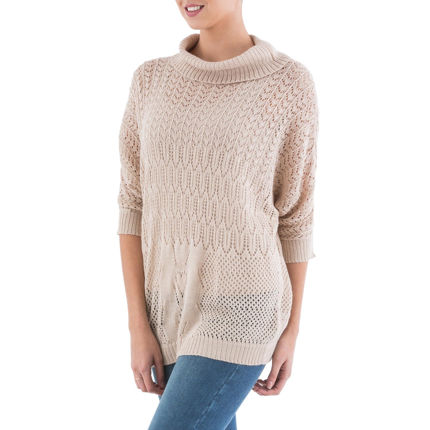 Evening Flight Alpaca Pullover Sweater