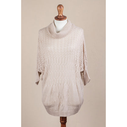 Evening Flight Alpaca Pullover Sweater