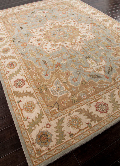 Province Classic Oriental Grey/Ivory Wool Area Rug