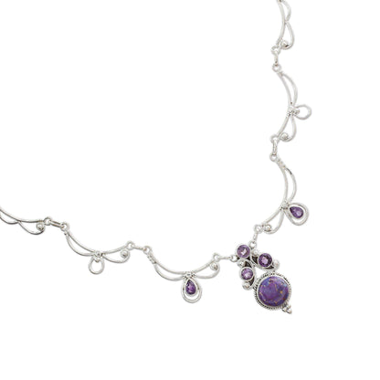 Purple Princess Amethyst Pendant Necklace