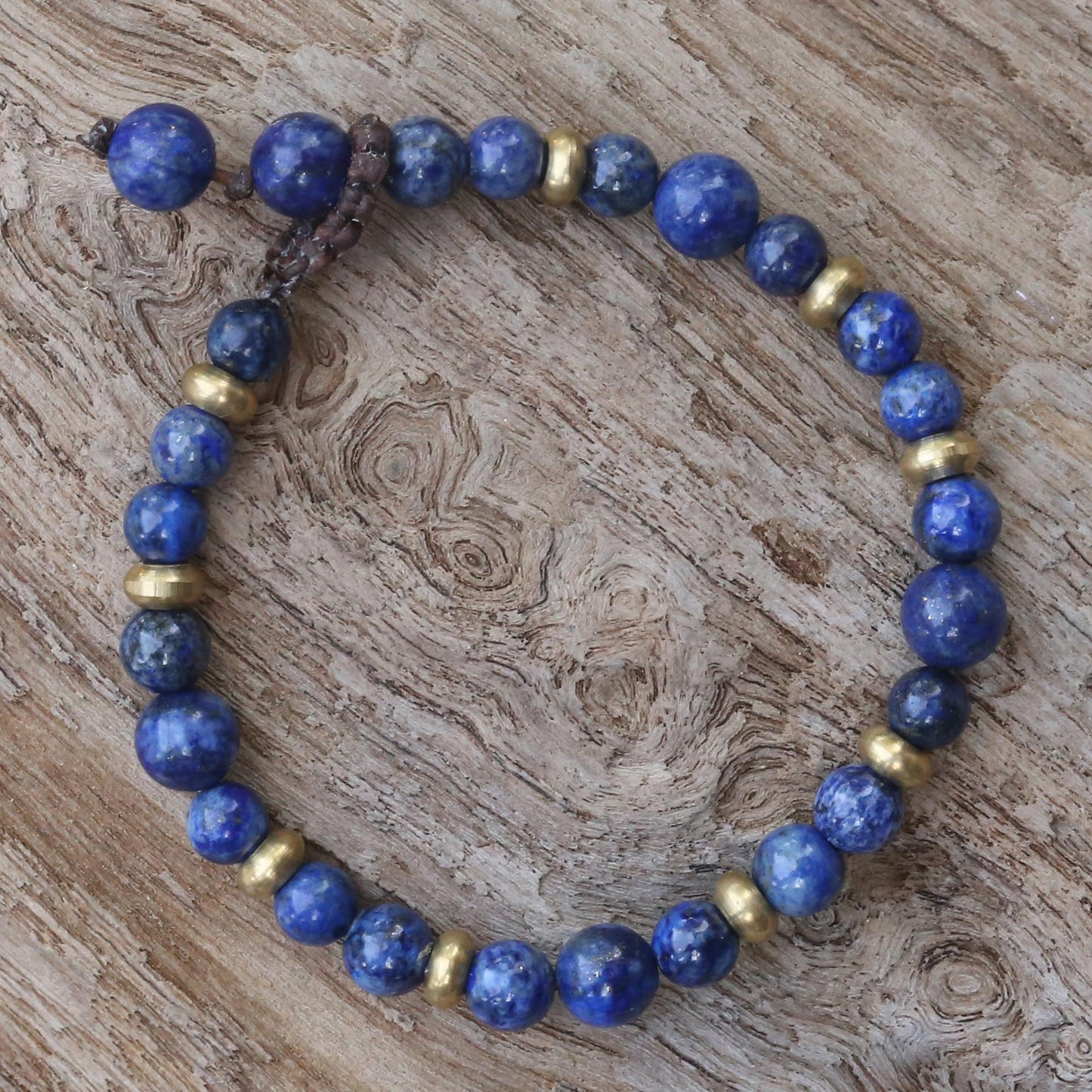 Beautiful Thai in Blue Beaded Bracelet