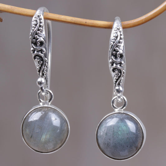 Purity of Moonlight Labradorite Earrings