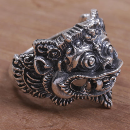 Barong Parade Sterling Silver Cocktail Ring