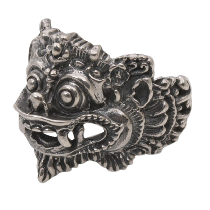 Barong Parade Sterling Silver Cocktail Ring