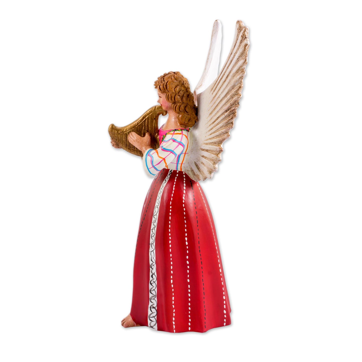 Angel from Santiago Atitlan Angel from Santiago Atitlan Ceramic Sculpture (11 Inch)