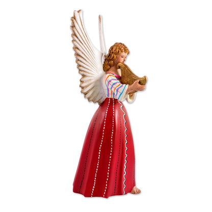 Angel from Santiago Atitlan Angel from Santiago Atitlan Ceramic Sculpture (11 Inch)