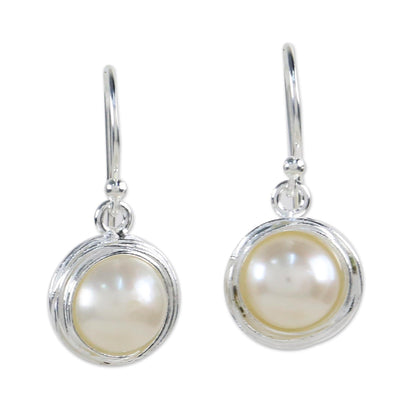 Pearl Radiance Cultured Pearl Dangle Earrings from Thailand