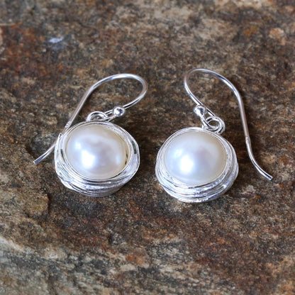 Pearl Radiance Cultured Pearl Dangle Earrings from Thailand