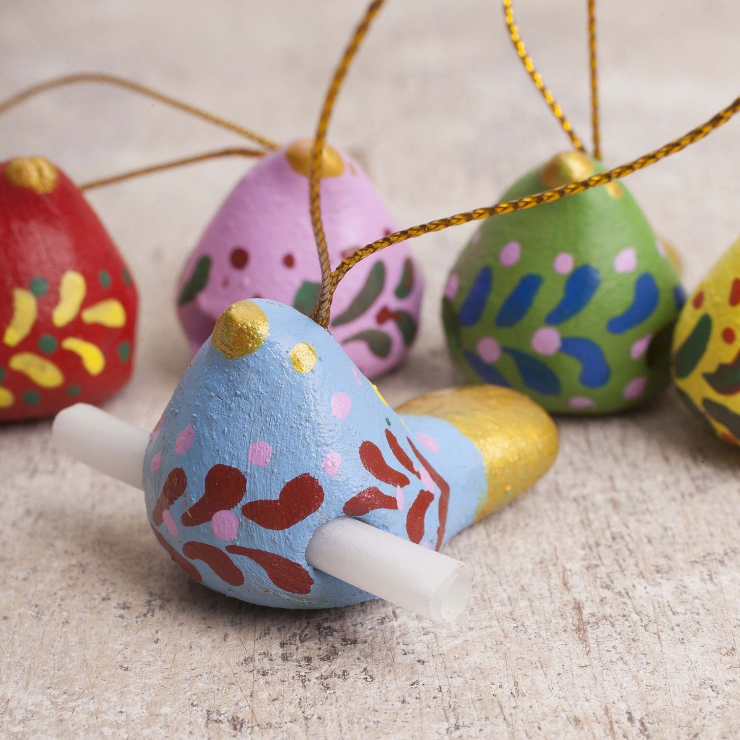Christmas Messengers Dove Ornaments - Set of 6