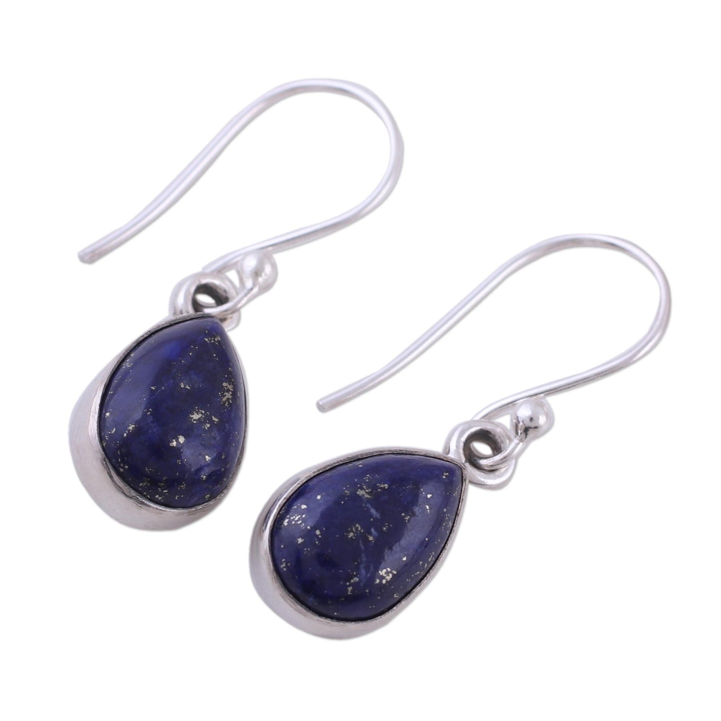 Be True Lapis Lazuli & Silver Dangle Earrings