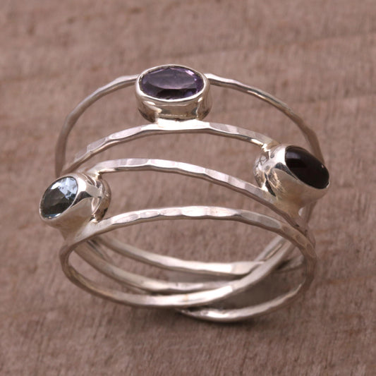 Eternal Majesty Amethyst Sterling Silver Ring