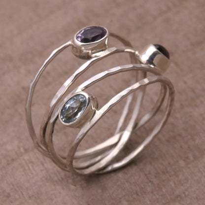 Eternal Majesty Amethyst Sterling Silver Ring