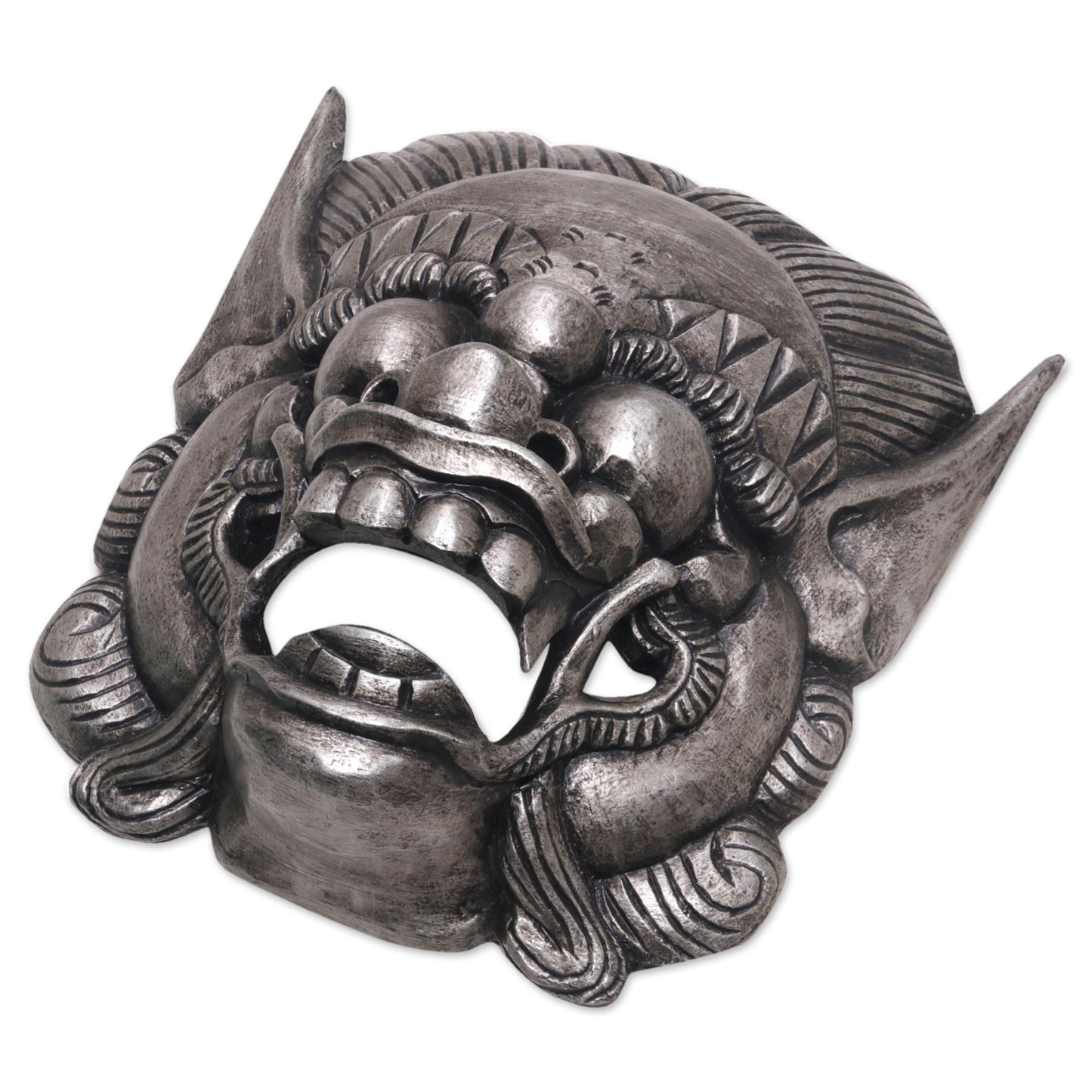 Barong Celeng Handmade Albesian Wood Barong Bangkal Mask from Bali