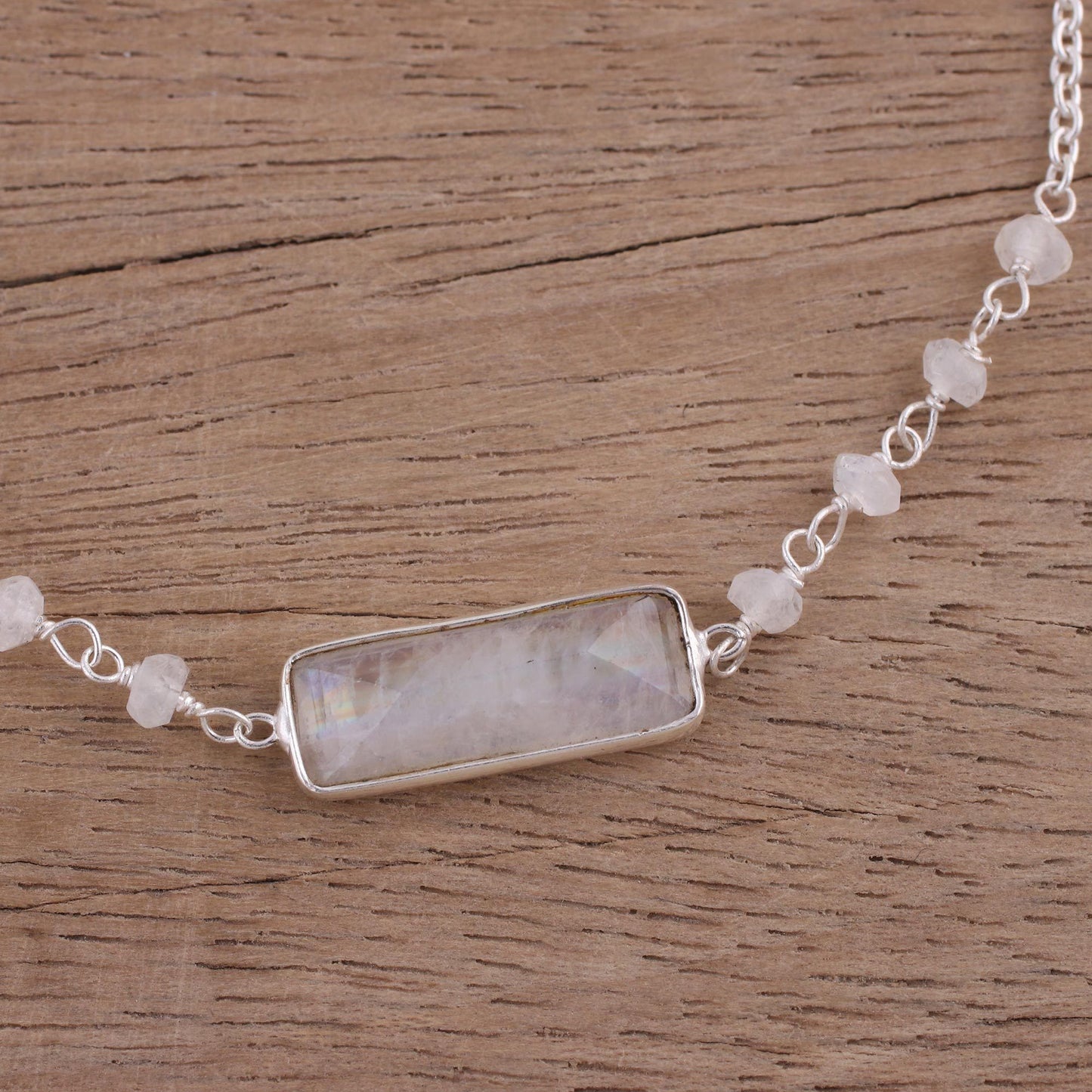 Magical Prism Moonstone Bracelet