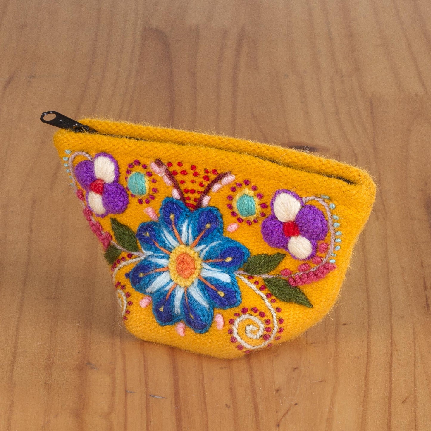 Bouquet Shopper Alpaca Blend Coin Purse