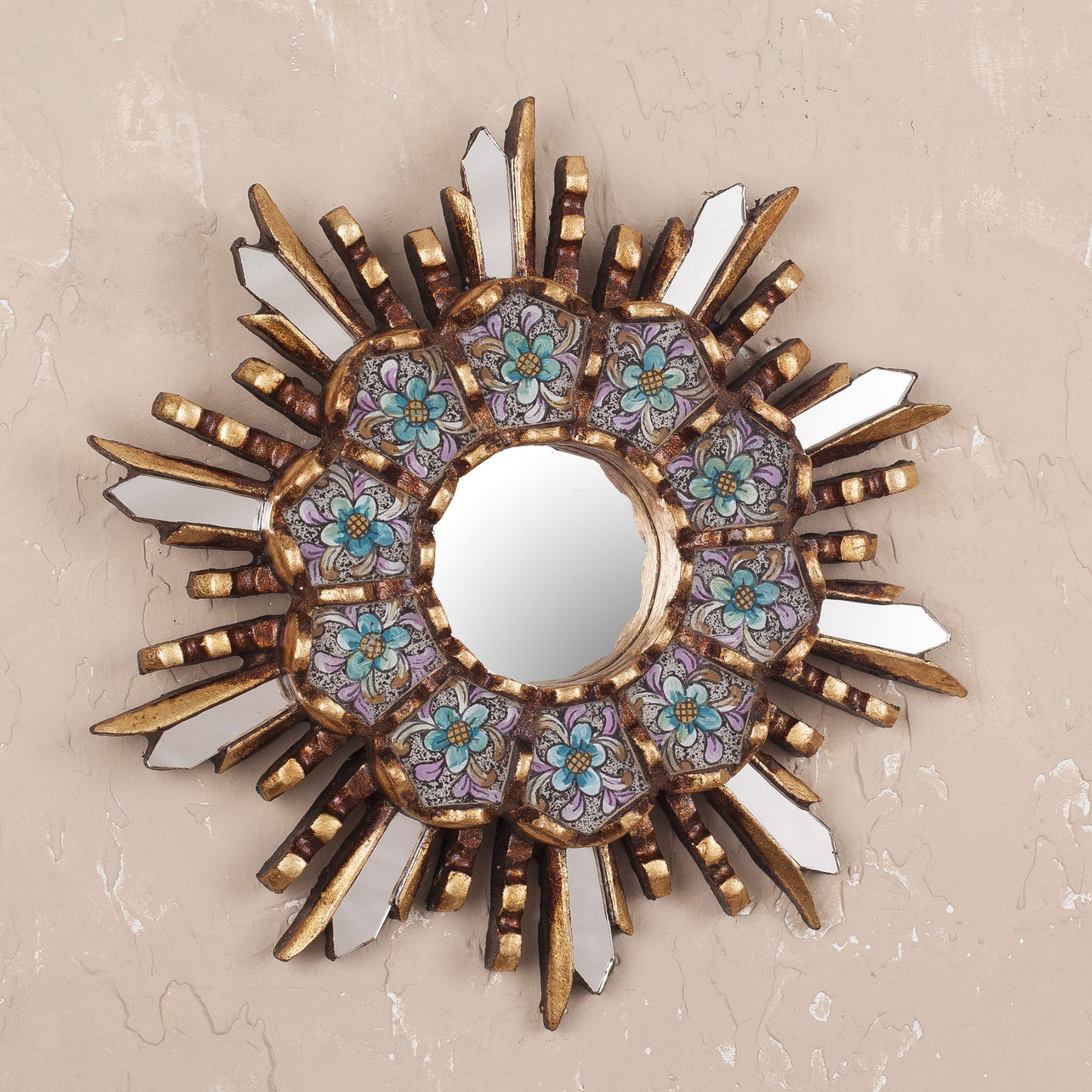 Cuzco Meadow Wall Mounted Mirror