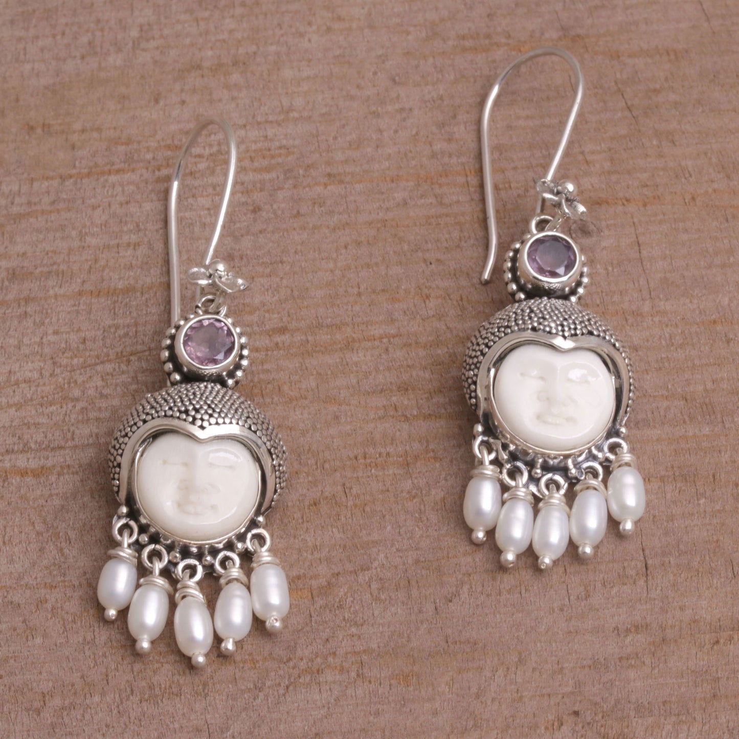 Sunshine Princess Pearl Dangle Earrings