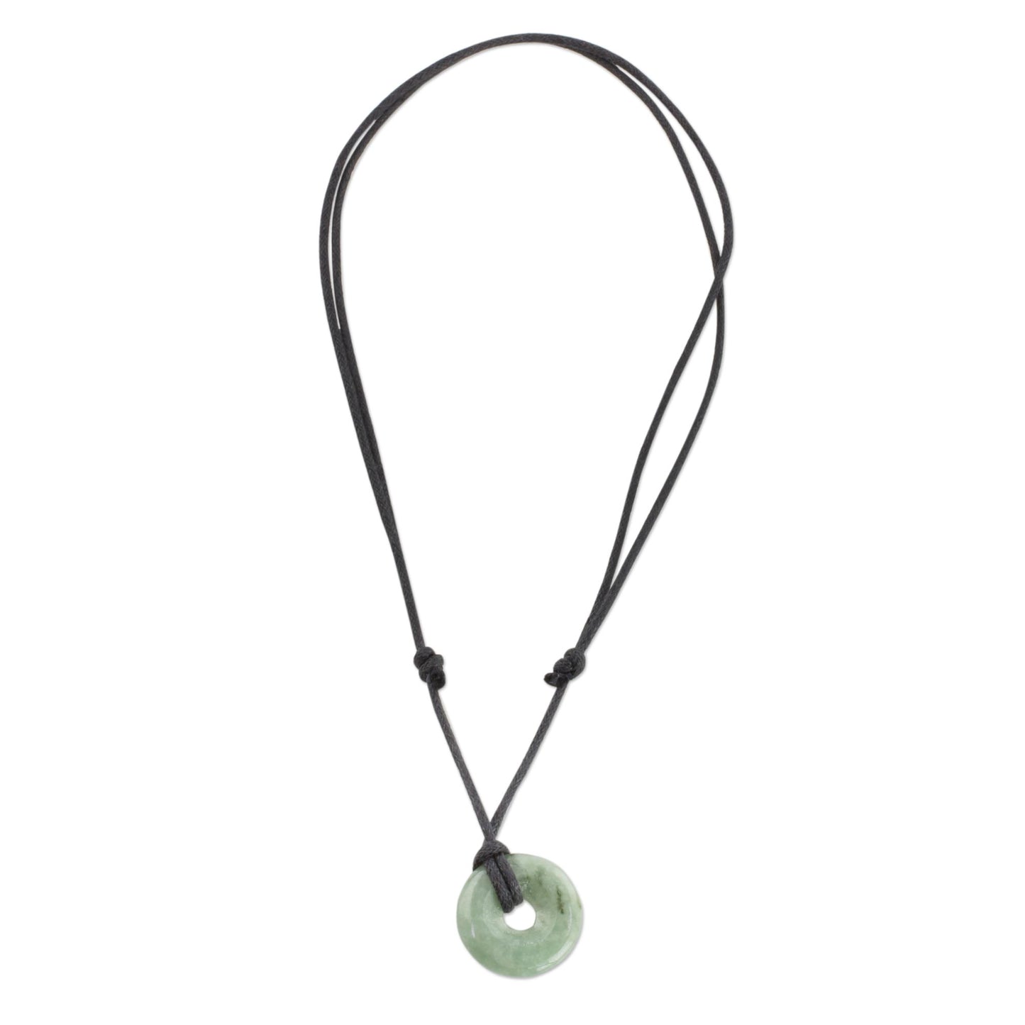 Mayan Circle of Love Jade Necklace