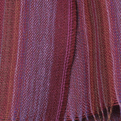 Fiesta in Puno Purple & Red Blend Scarf